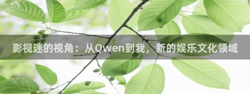 我是余欢水免费全集在线观看西瓜：影视迷的视角：从Qwen到我，新的娱乐文化领域